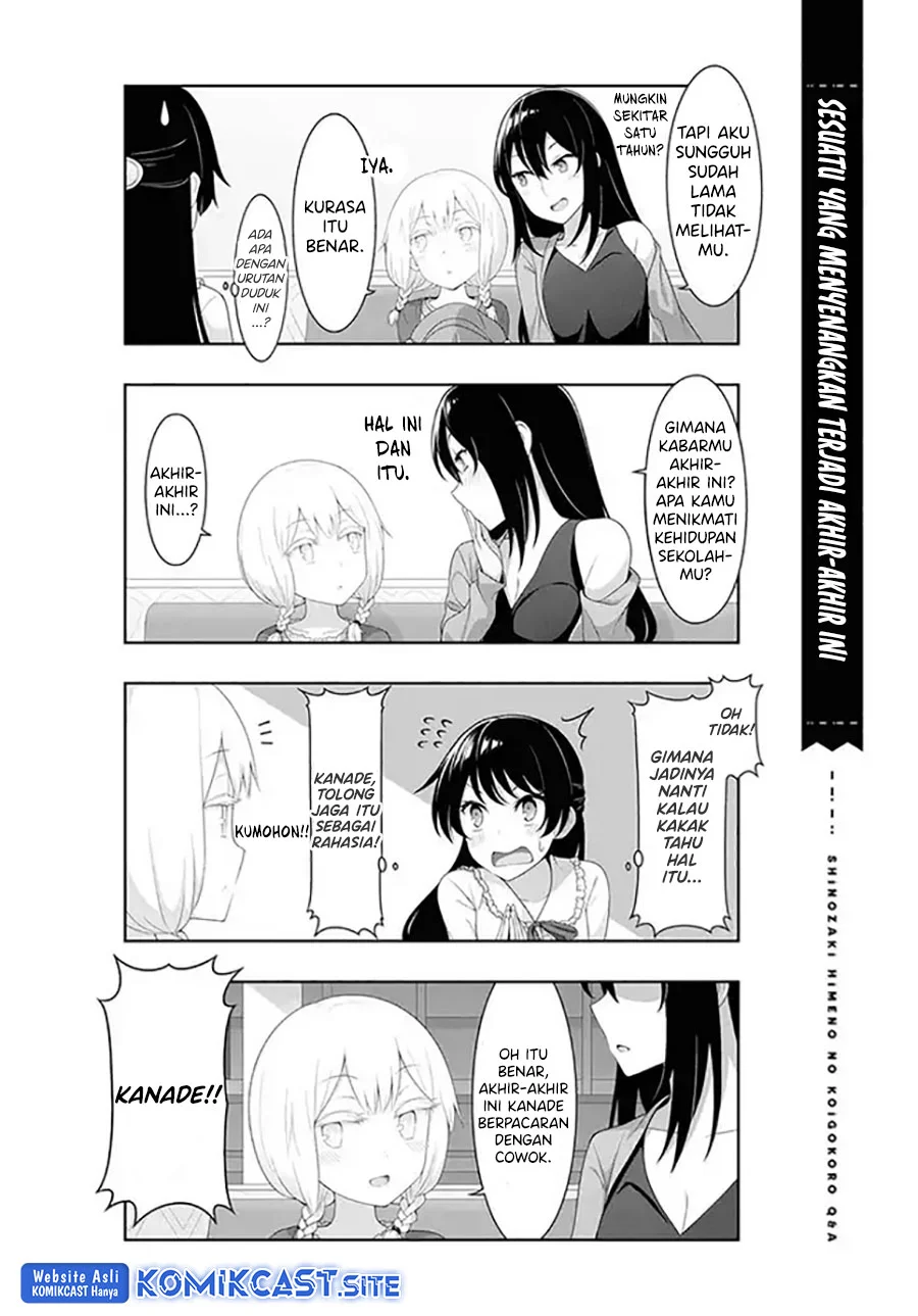 Shinozaki Himeno’s Love Q&A Chapter 6 Gambar 11