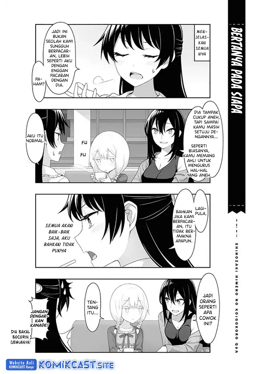 Shinozaki Himeno’s Love Q&A Chapter 6 Gambar 13