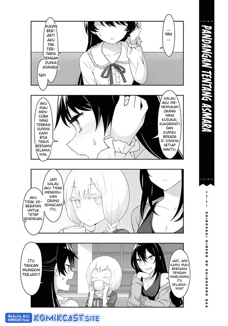 Shinozaki Himeno’s Love Q&A Chapter 6 Gambar 15