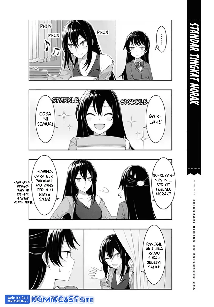 Shinozaki Himeno’s Love Q&A Chapter 6 Gambar 3