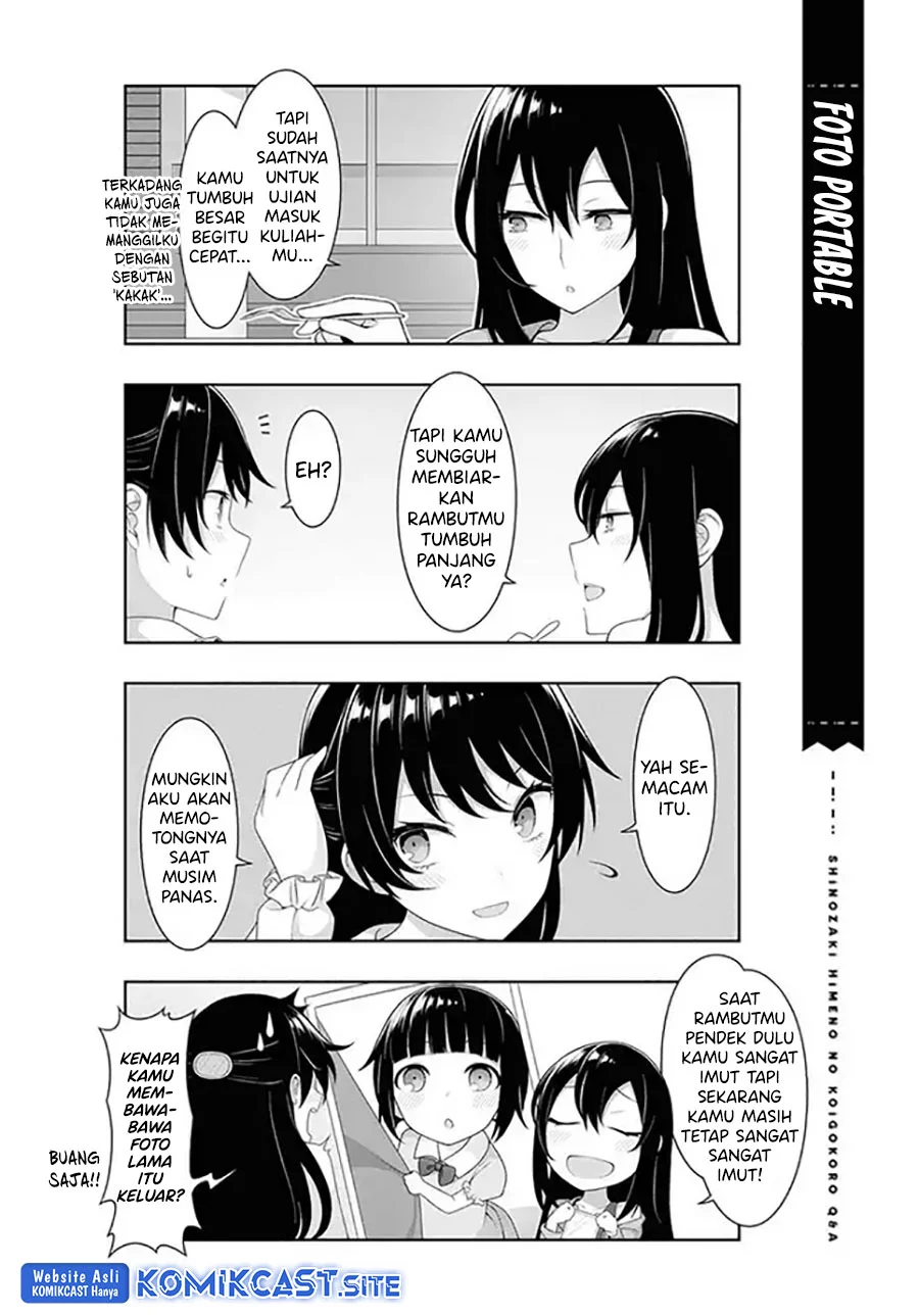 Shinozaki Himeno’s Love Q&A Chapter 6 Gambar 7