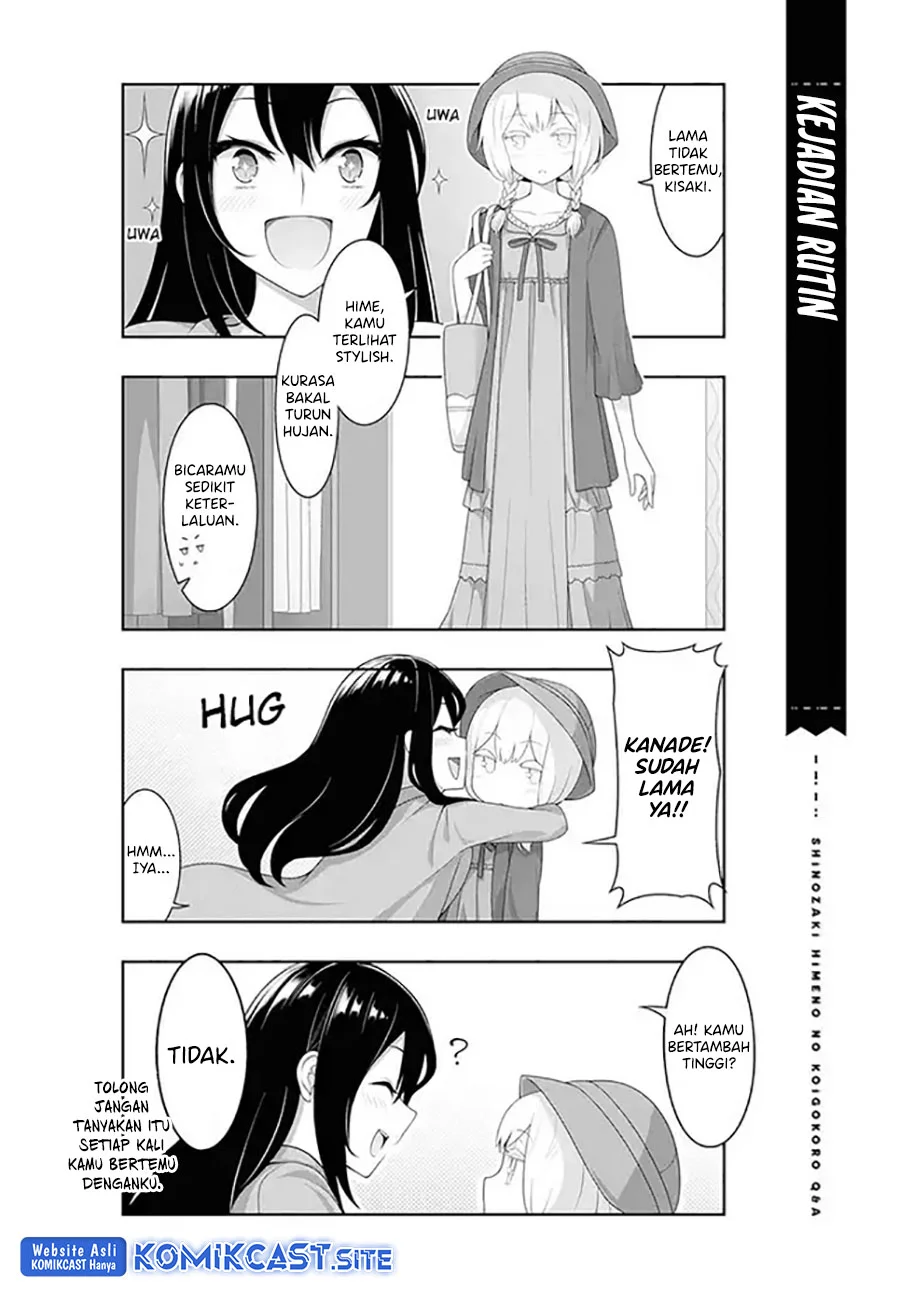Shinozaki Himeno’s Love Q&A Chapter 6 Gambar 9