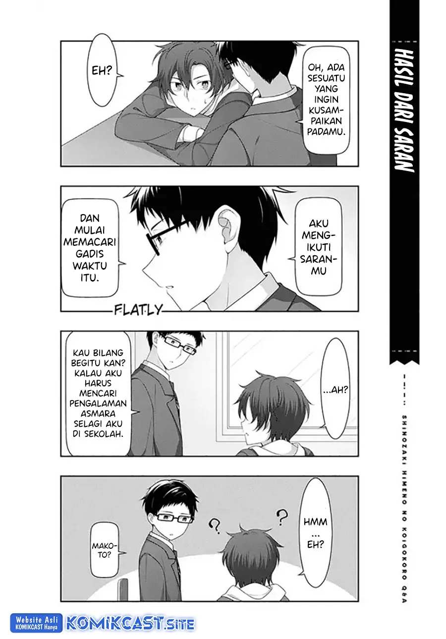 Shinozaki Himeno’s Love Q&A Chapter 7 Gambar 10