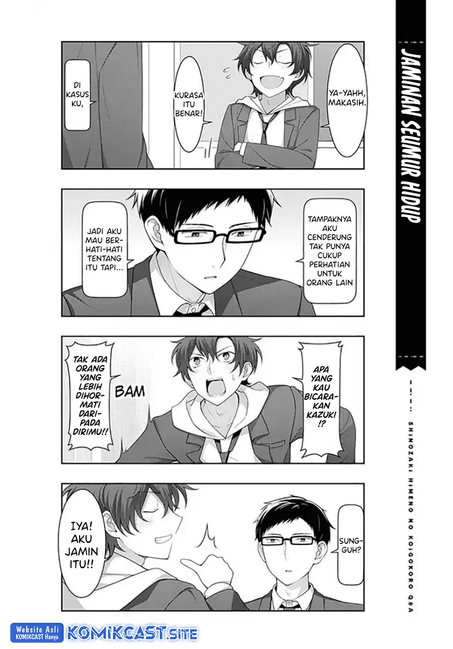 Shinozaki Himeno’s Love Q&A Chapter 7 Gambar 18