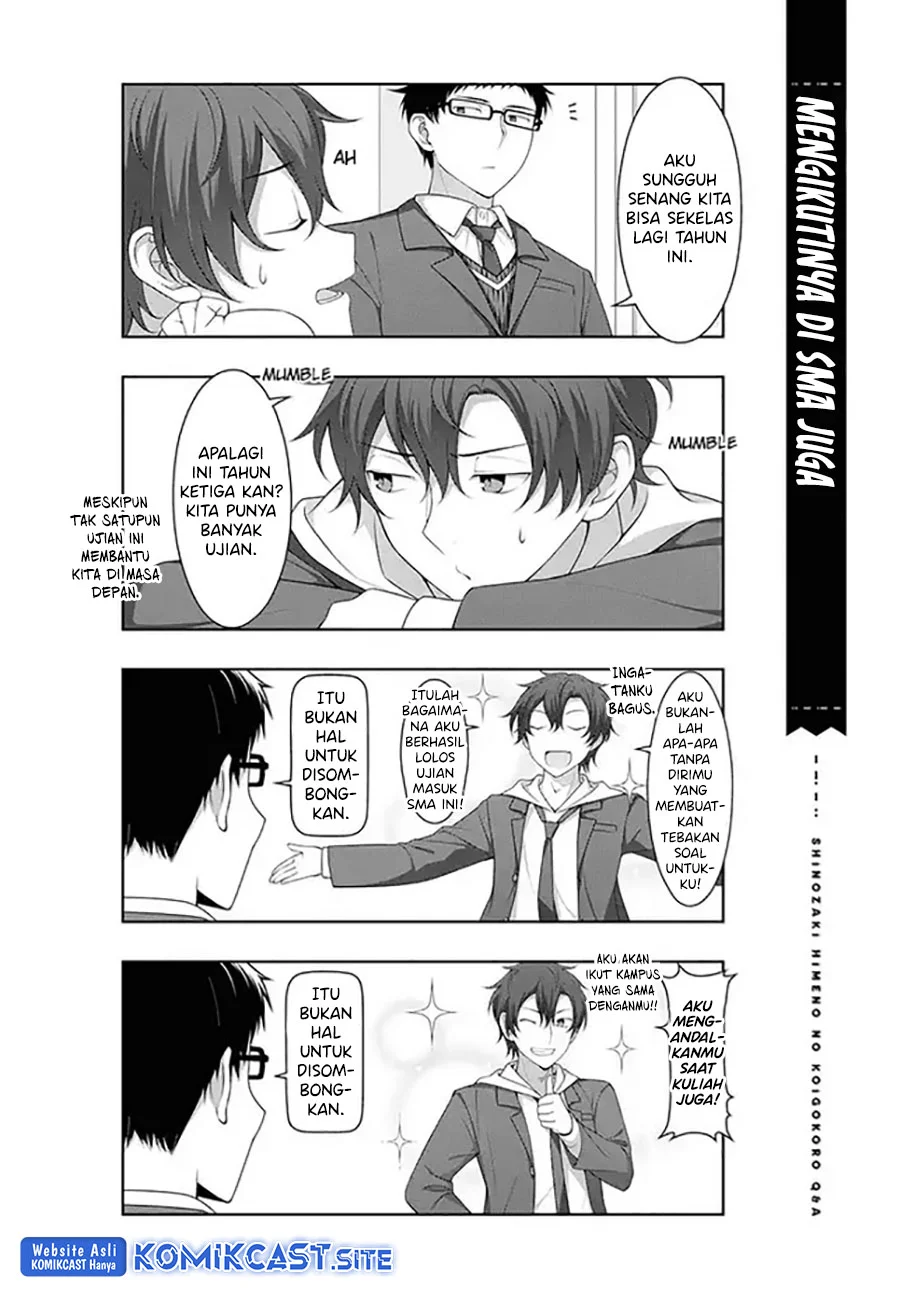 Shinozaki Himeno’s Love Q&A Chapter 7 Gambar 8