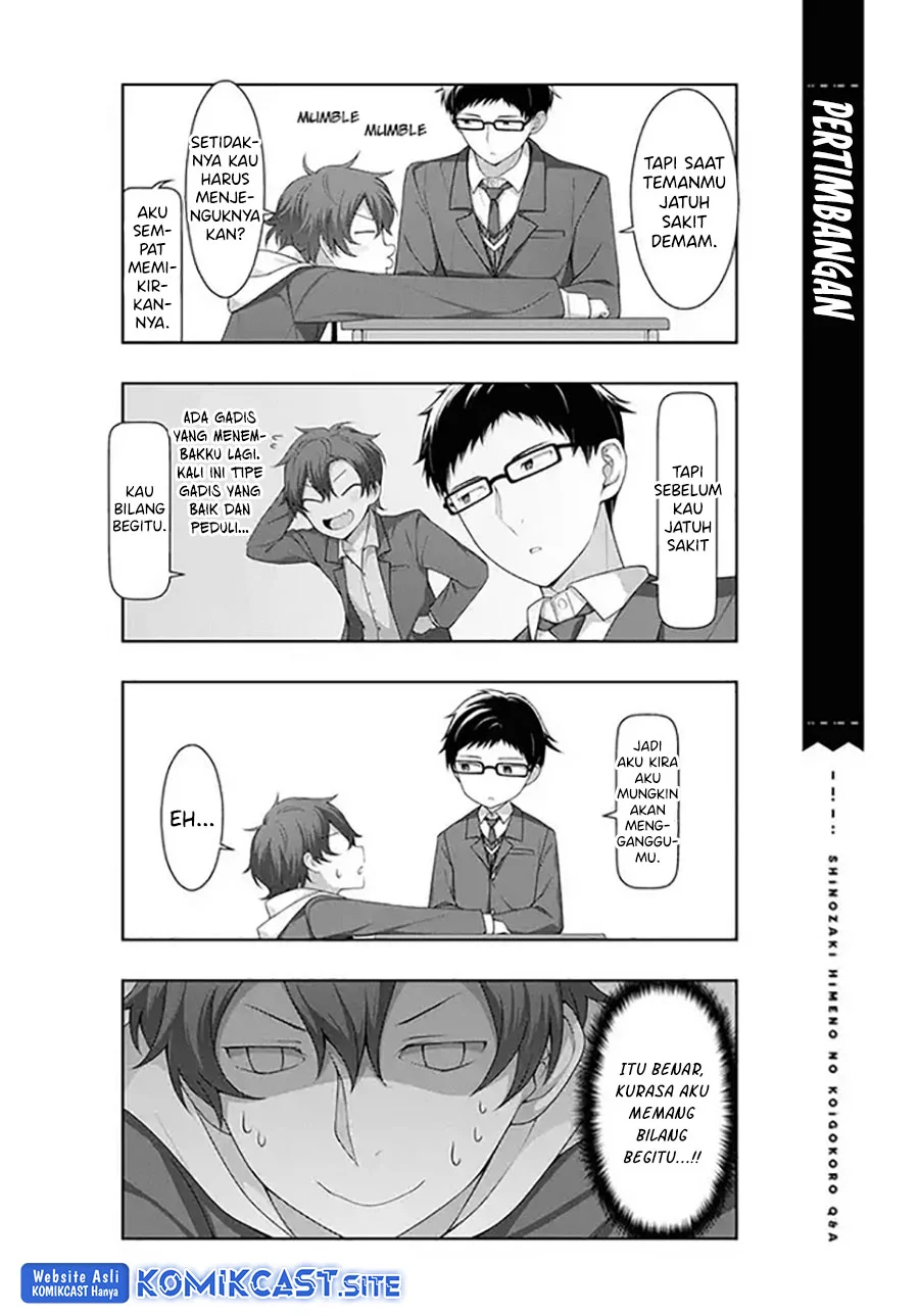 Shinozaki Himeno’s Love Q&A Chapter 7 Gambar 9