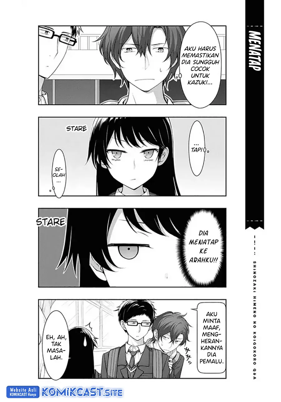 Shinozaki Himeno’s Love Q&A Chapter 8 Gambar 10