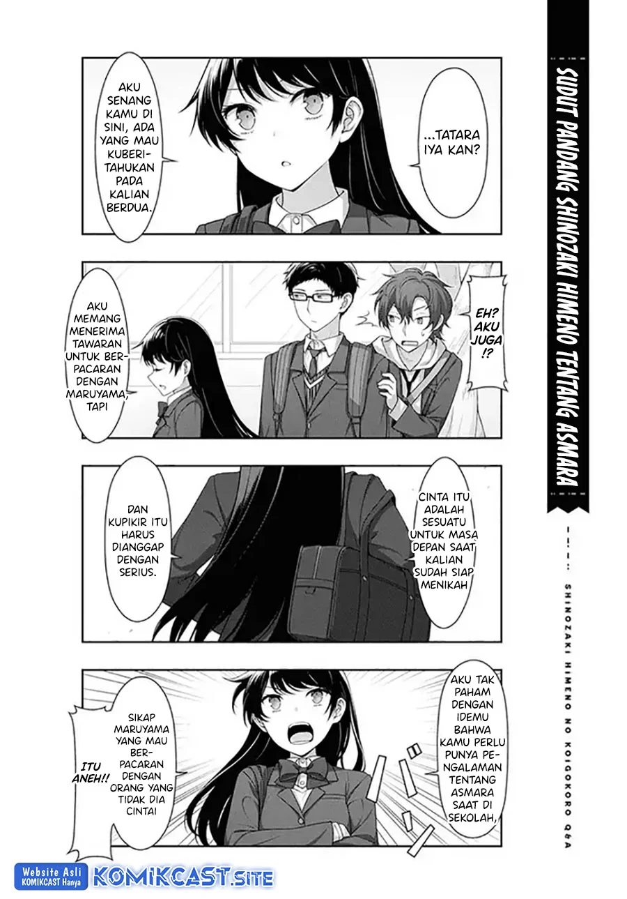 Shinozaki Himeno’s Love Q&A Chapter 8 Gambar 11