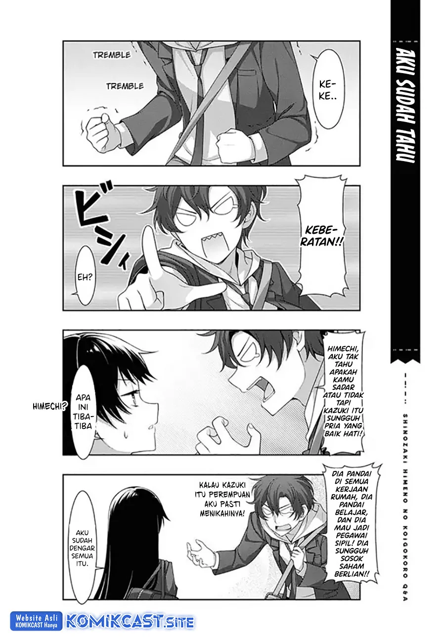 Shinozaki Himeno’s Love Q&A Chapter 8 Gambar 14