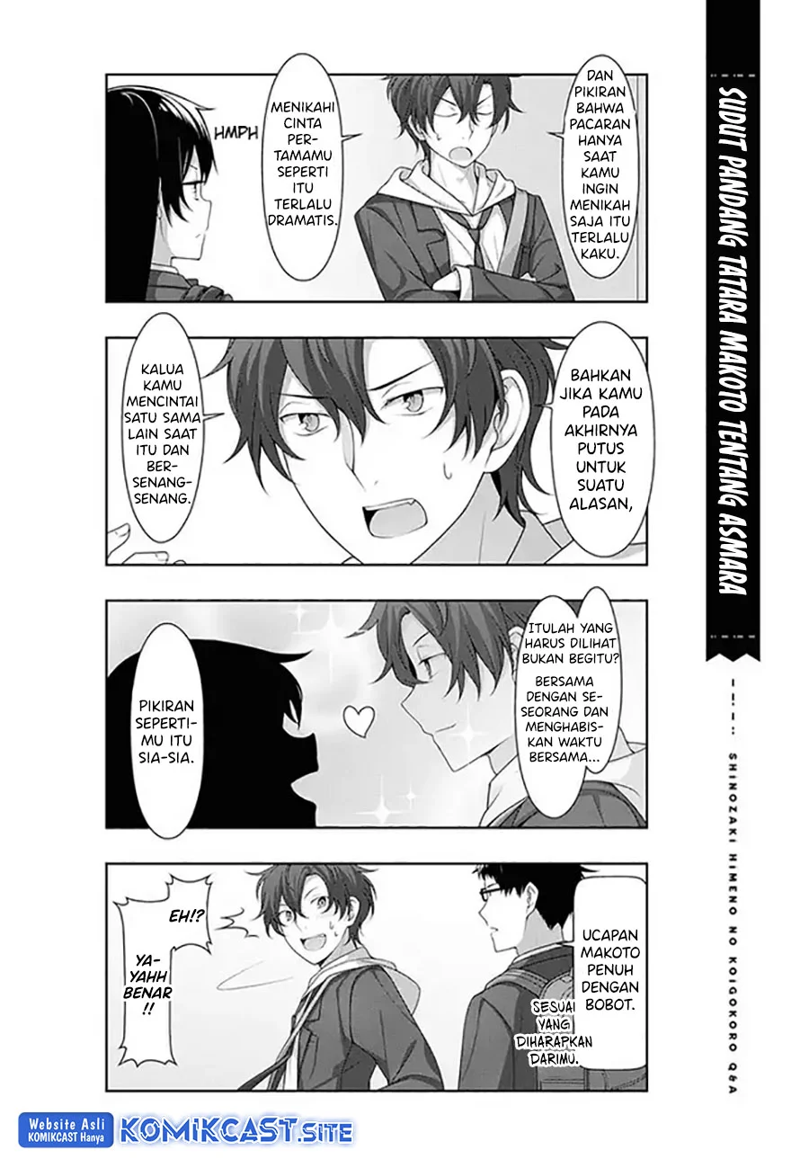 Shinozaki Himeno’s Love Q&A Chapter 8 Gambar 15