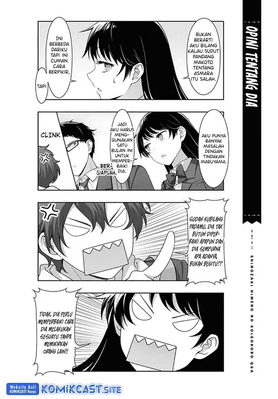 Shinozaki Himeno’s Love Q&A Chapter 8 Gambar 16