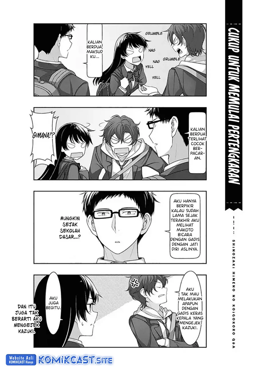 Shinozaki Himeno’s Love Q&A Chapter 8 Gambar 17