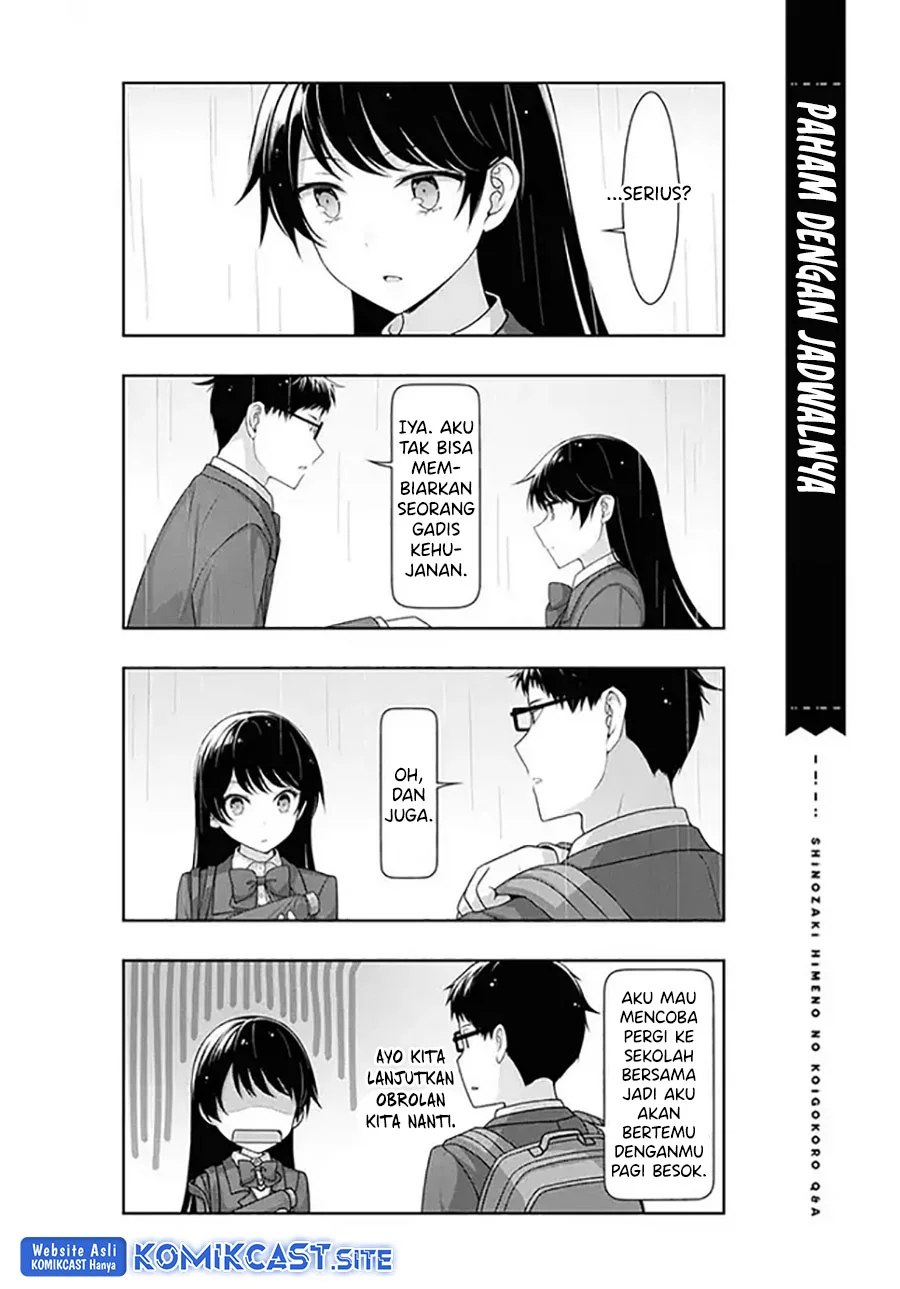 Shinozaki Himeno’s Love Q&A Chapter 8 Gambar 20