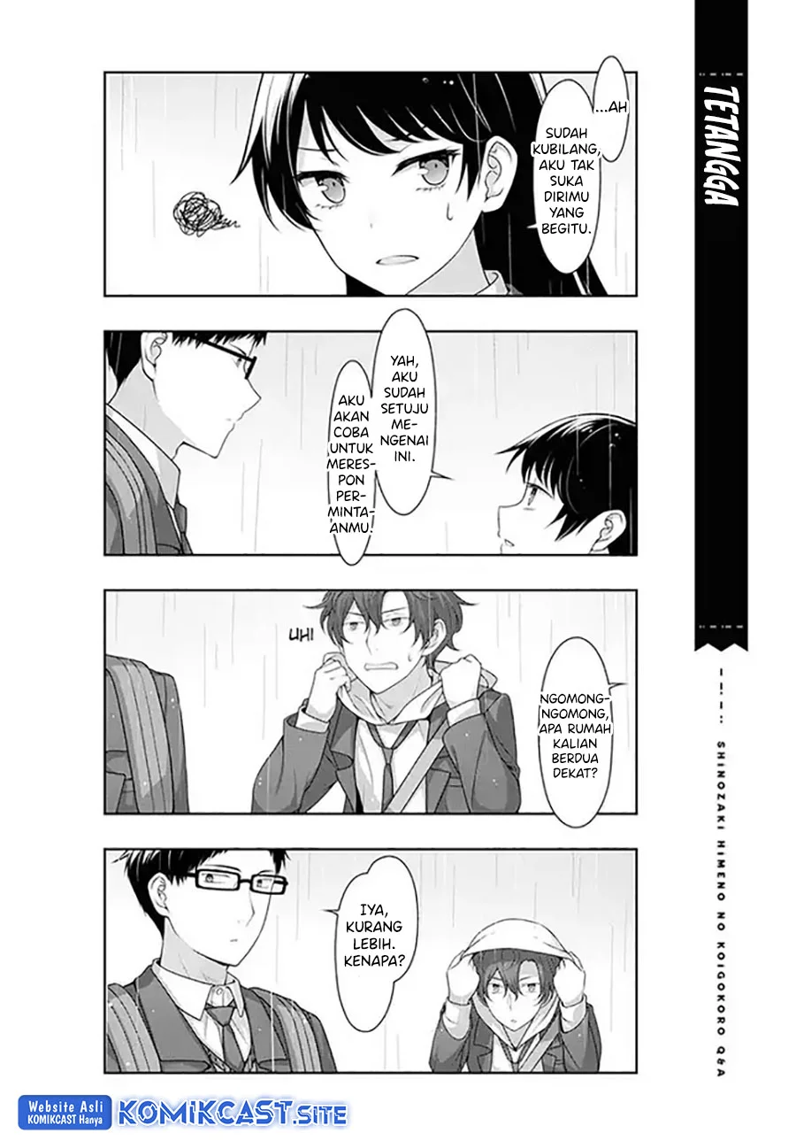 Shinozaki Himeno’s Love Q&A Chapter 8 Gambar 21