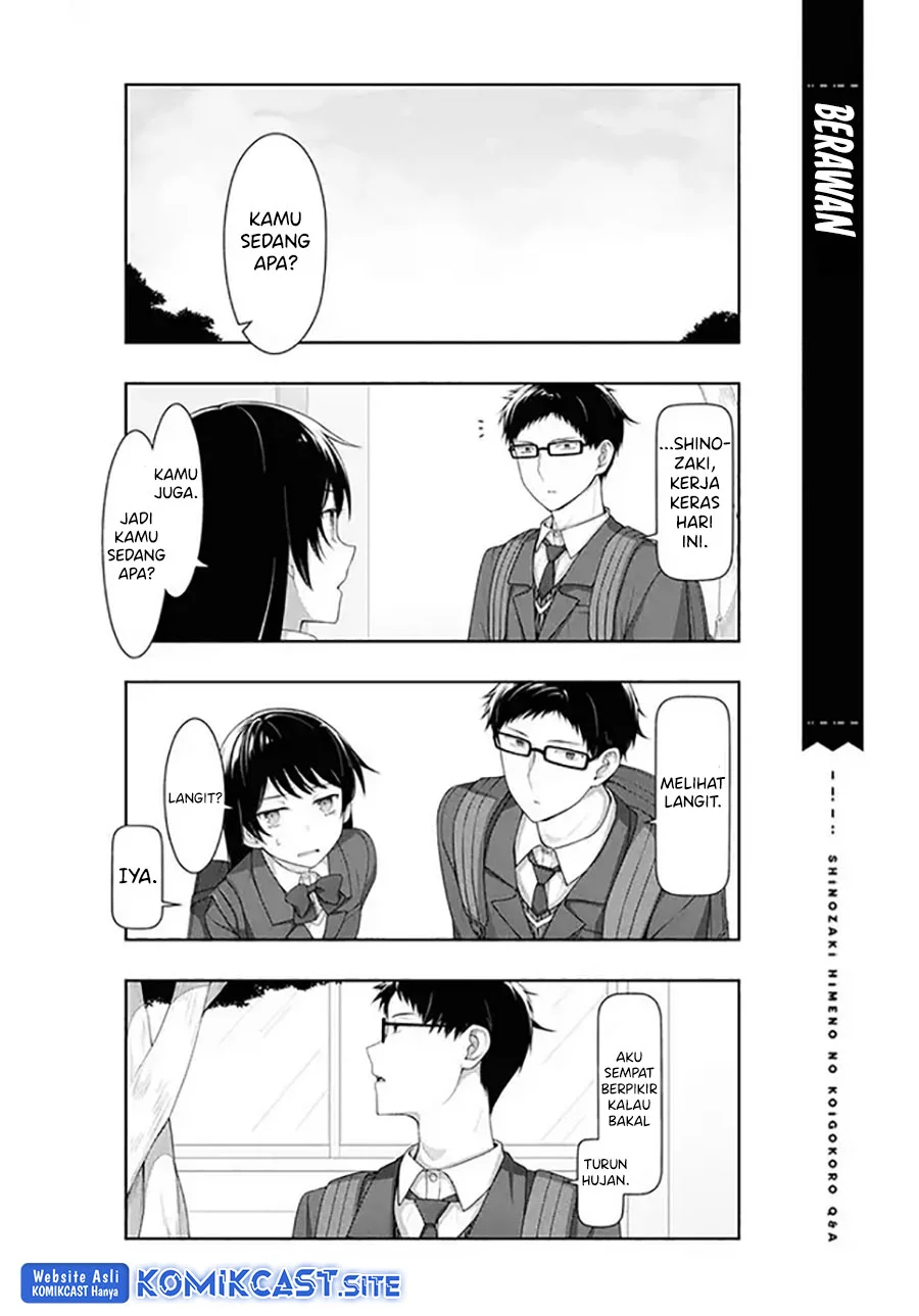 Shinozaki Himeno’s Love Q&A Chapter 8 Gambar 4