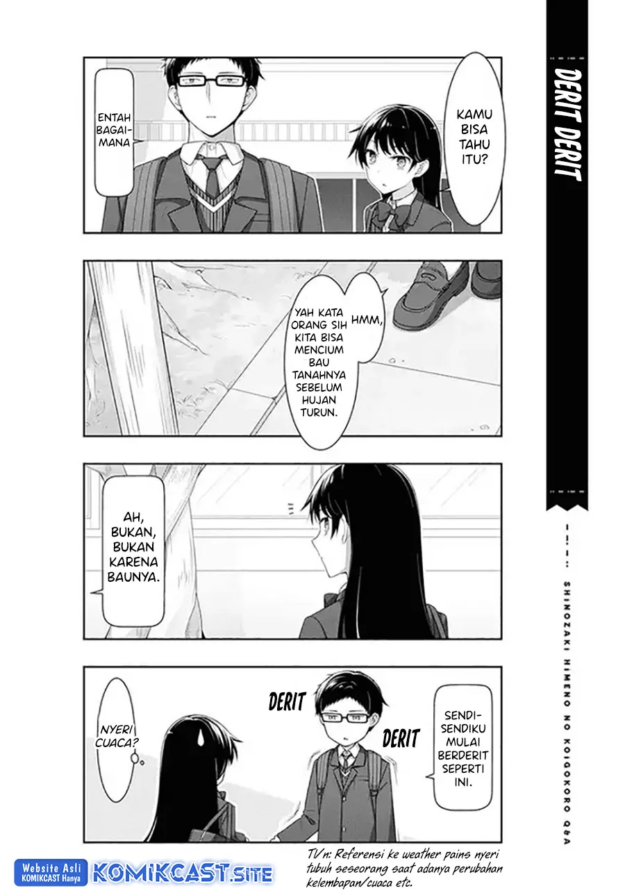 Shinozaki Himeno’s Love Q&A Chapter 8 Gambar 5
