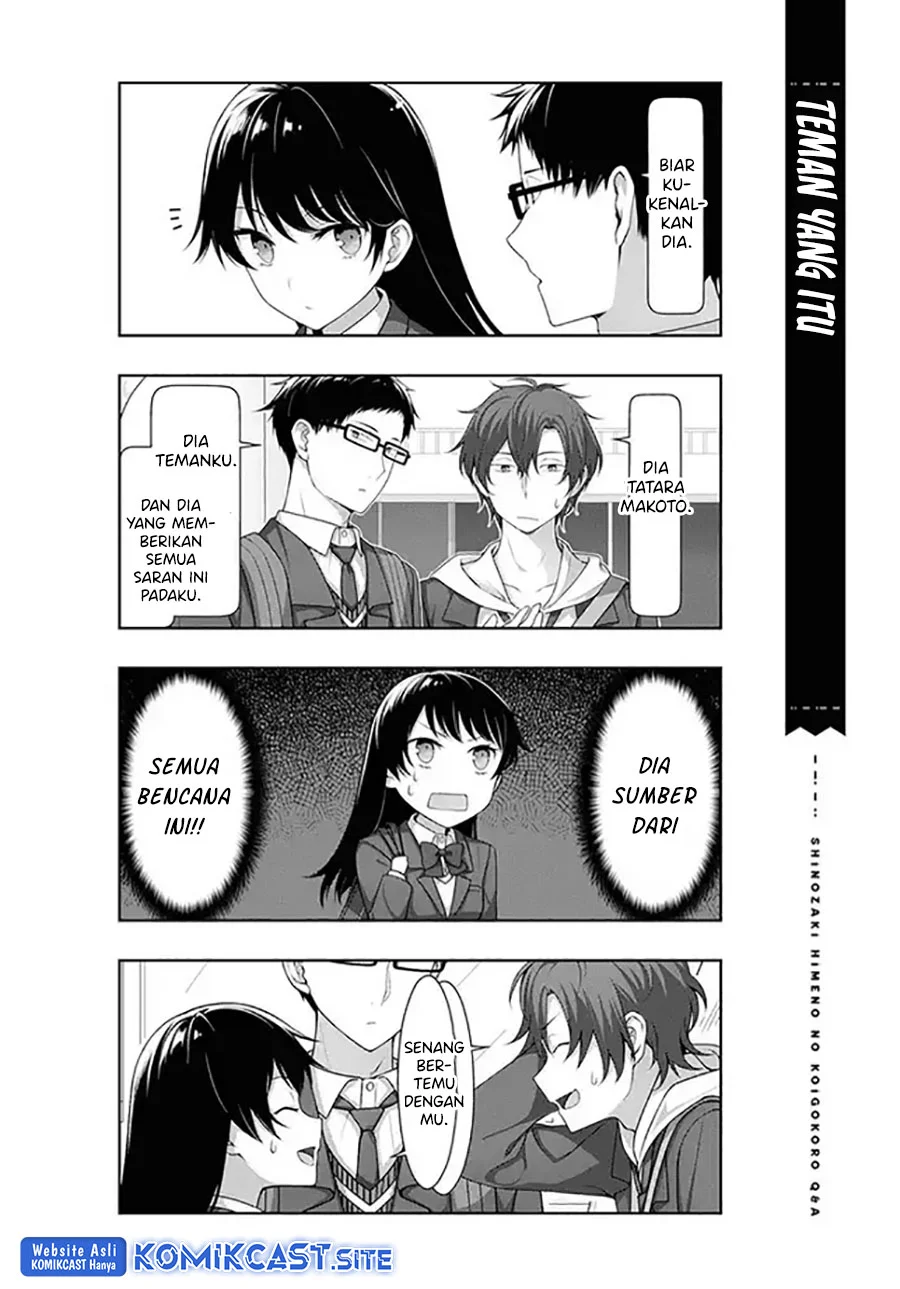 Shinozaki Himeno’s Love Q&A Chapter 8 Gambar 9