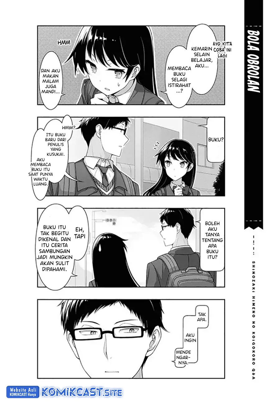 Shinozaki Himeno’s Love Q&A Chapter 9 Gambar 11