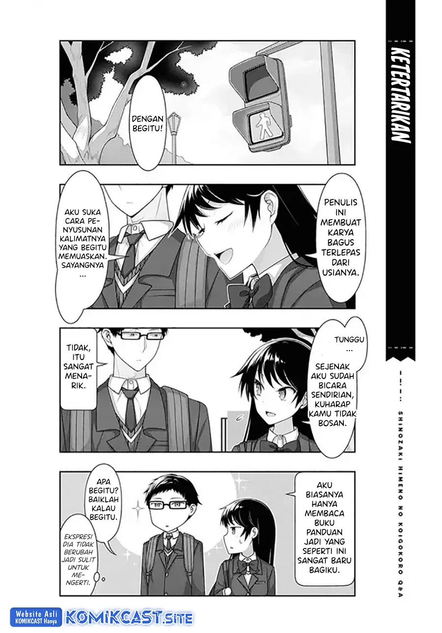Shinozaki Himeno’s Love Q&A Chapter 9 Gambar 12