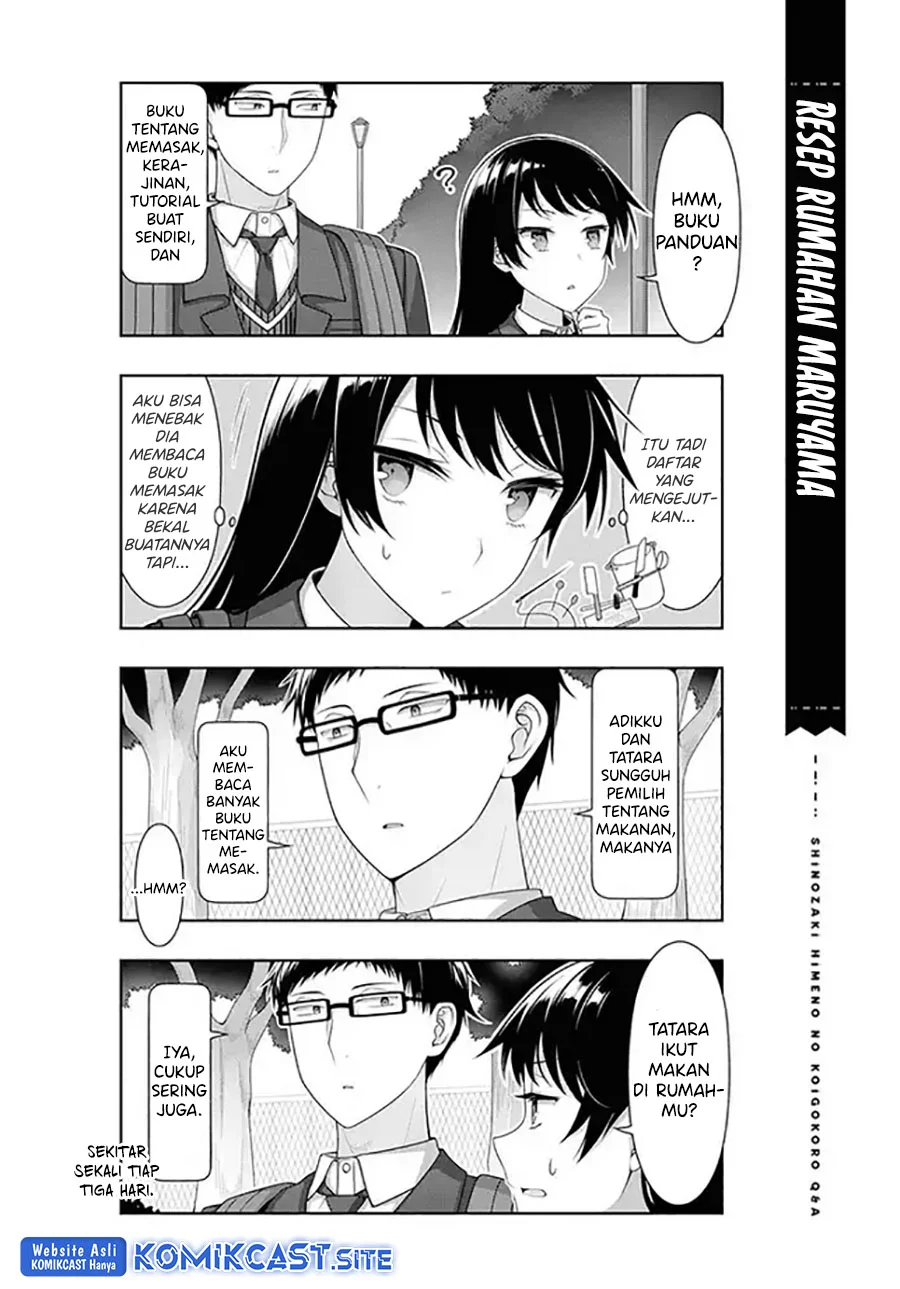 Shinozaki Himeno’s Love Q&A Chapter 9 Gambar 13
