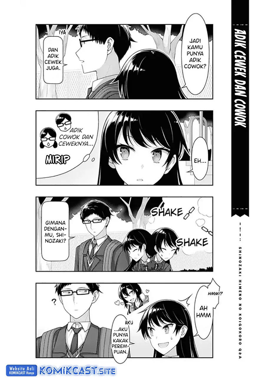 Shinozaki Himeno’s Love Q&A Chapter 9 Gambar 14