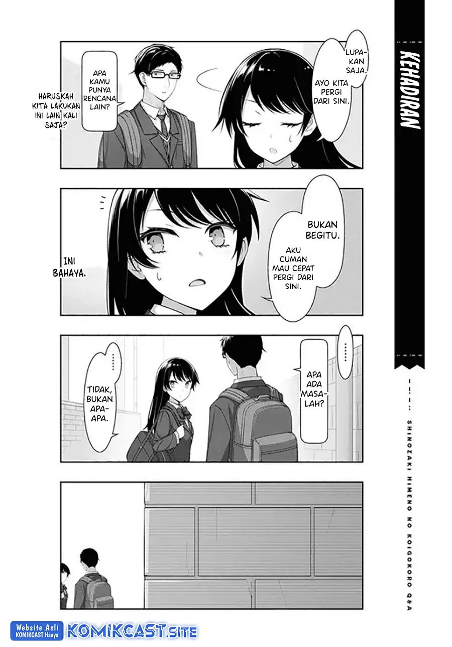 Shinozaki Himeno’s Love Q&A Chapter 9 Gambar 5
