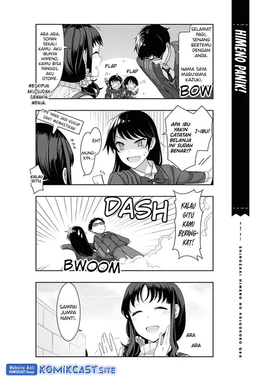 Shinozaki Himeno’s Love Q&A Chapter 9 Gambar 7