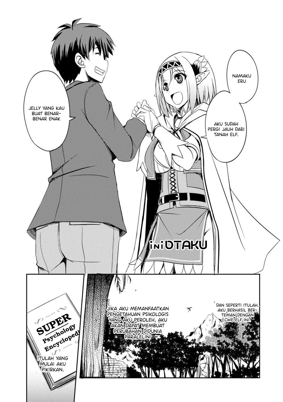 Shinrigaku de Isekai Harem Kenkokuki Chapter 1.2 Gambar 20