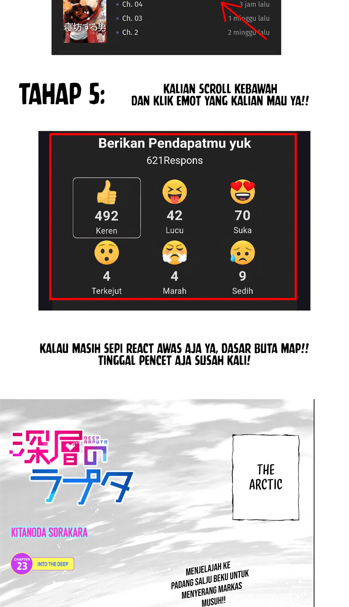 Baca Manga Shinsou no Raputa Chapter 23 Gambar 2