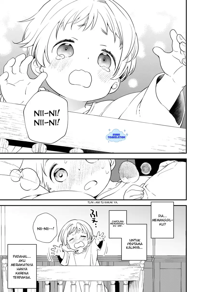 Shinu Unmei ni Aru Akuyaku Reijou no Ani ni Tensei Shita node, Imouto wo Sodatete Mirai wo Kaetai to Omoimasu Chapter 1 Gambar 39