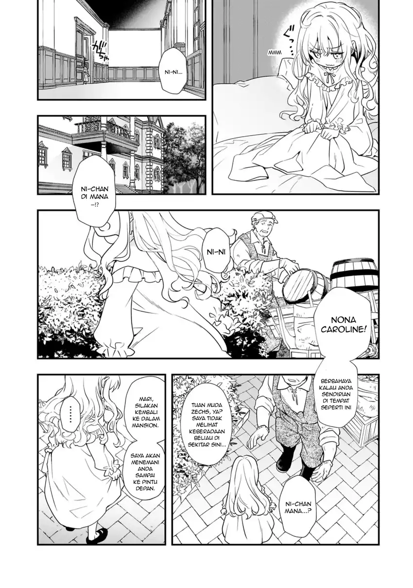 Shinu Unmei ni Aru Akuyaku Reijou no Ani ni Tensei Shita node, Imouto wo Sodatete Mirai wo Kaetai to Omoimasu Chapter 2 Gambar 30