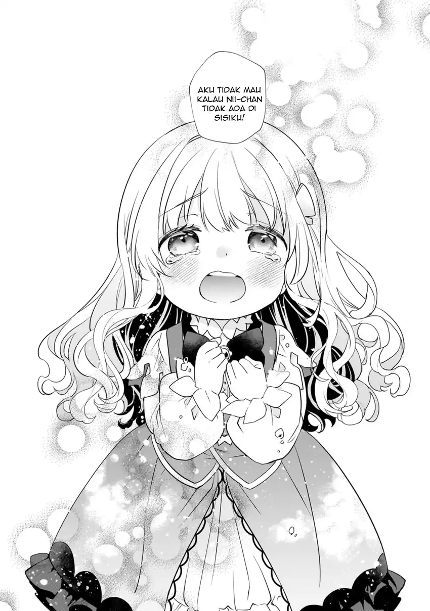 Shinu Unmei ni Aru Akuyaku Reijou no Ani ni Tensei Shita node, Imouto wo Sodatete Mirai wo Kaetai to Omoimasu Chapter 2 Gambar 36