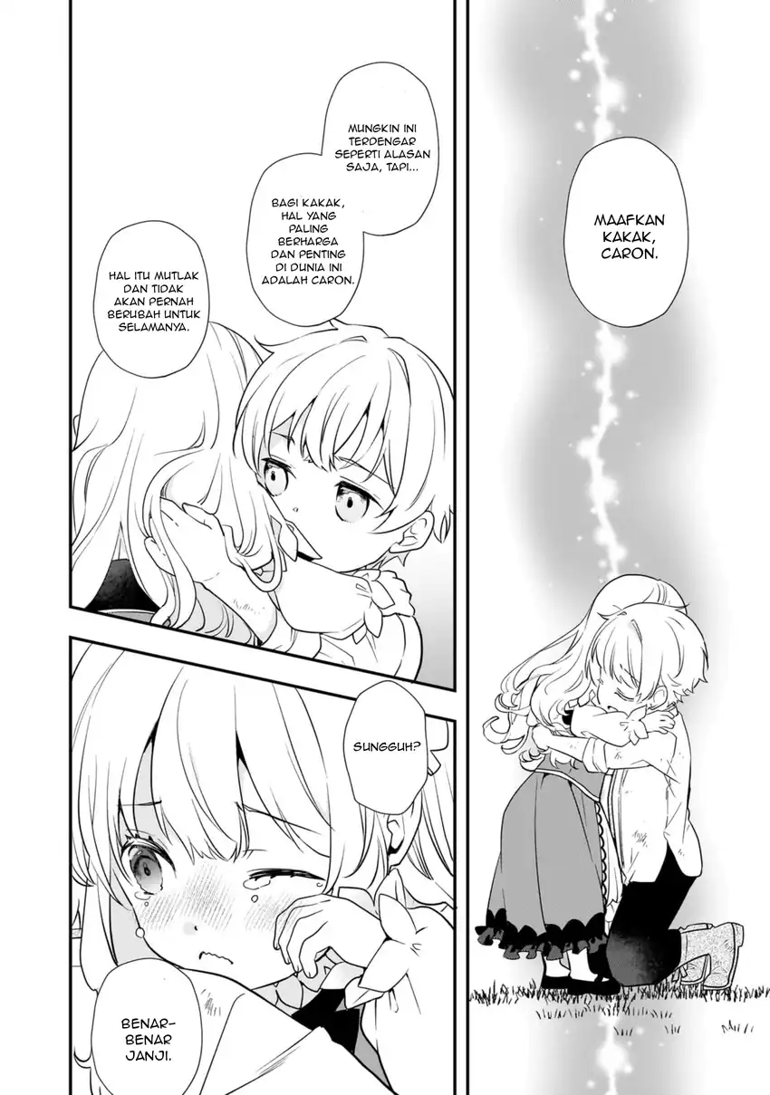 Shinu Unmei ni Aru Akuyaku Reijou no Ani ni Tensei Shita node, Imouto wo Sodatete Mirai wo Kaetai to Omoimasu Chapter 2 Gambar 38