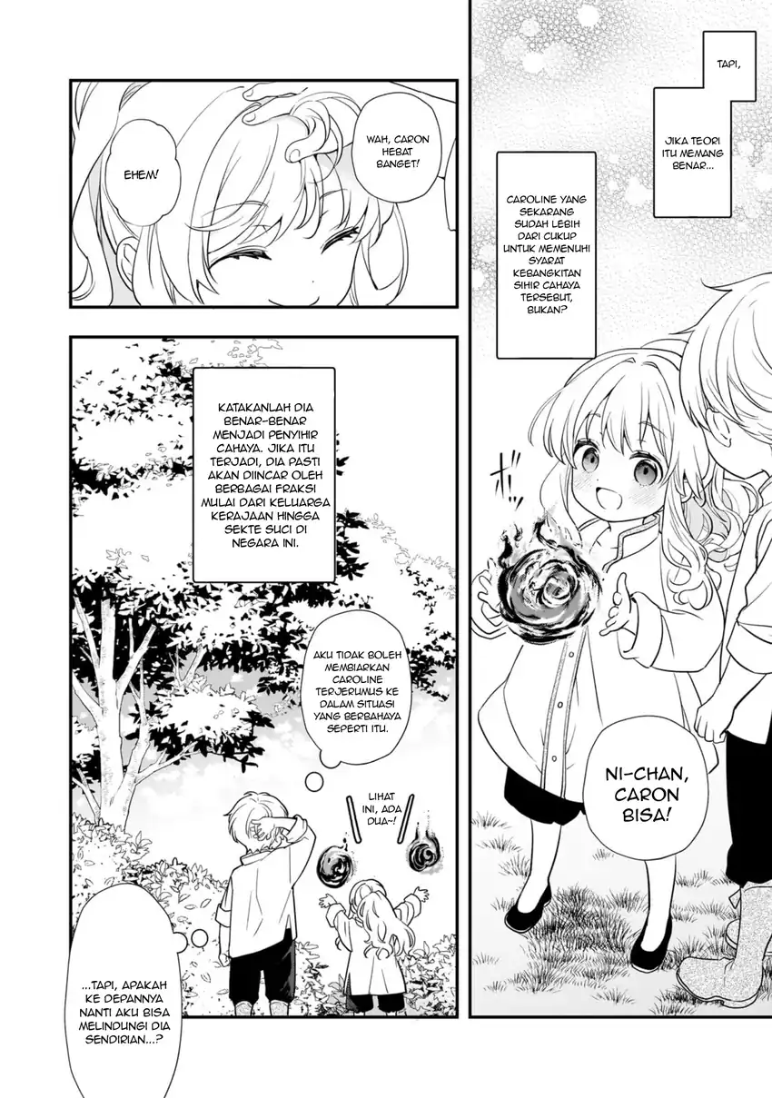 Shinu Unmei ni Aru Akuyaku Reijou no Ani ni Tensei Shita node, Imouto wo Sodatete Mirai wo Kaetai to Omoimasu Chapter 2 Gambar 42