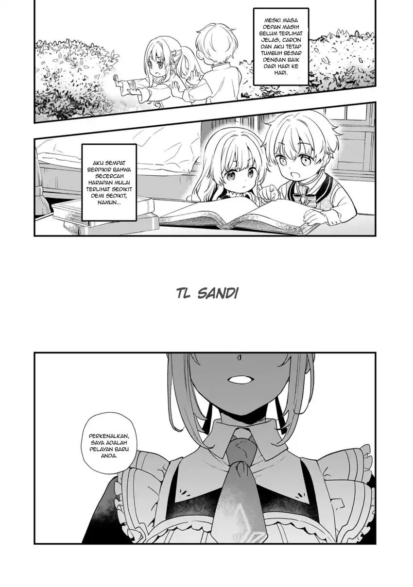 Shinu Unmei ni Aru Akuyaku Reijou no Ani ni Tensei Shita node, Imouto wo Sodatete Mirai wo Kaetai to Omoimasu Chapter 2 Gambar 43