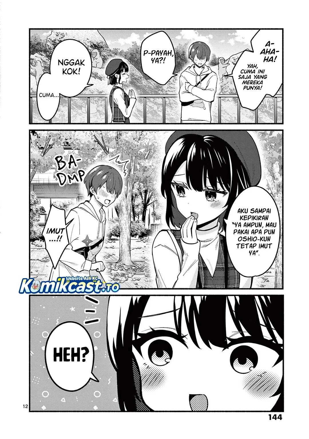 Shiotaiou no Sato-san ga Ore ni dake Amai Chapter 75 Gambar 13