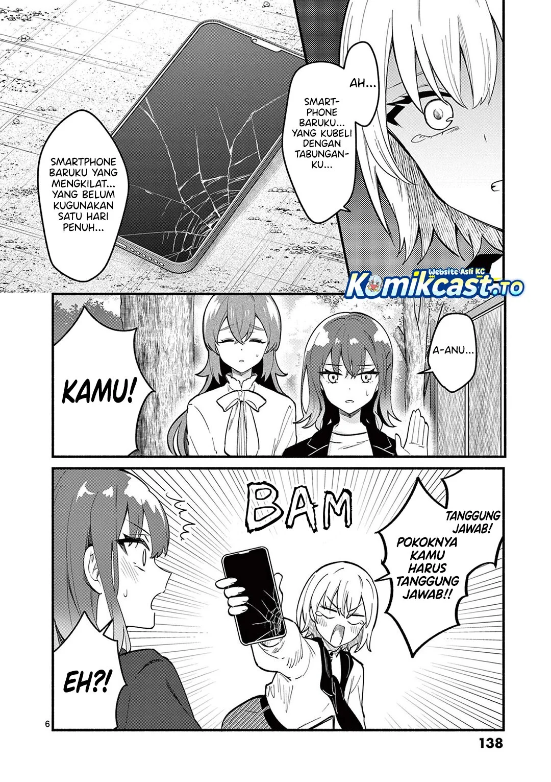 Shiotaiou no Sato-san ga Ore ni dake Amai Chapter 75 Gambar 7