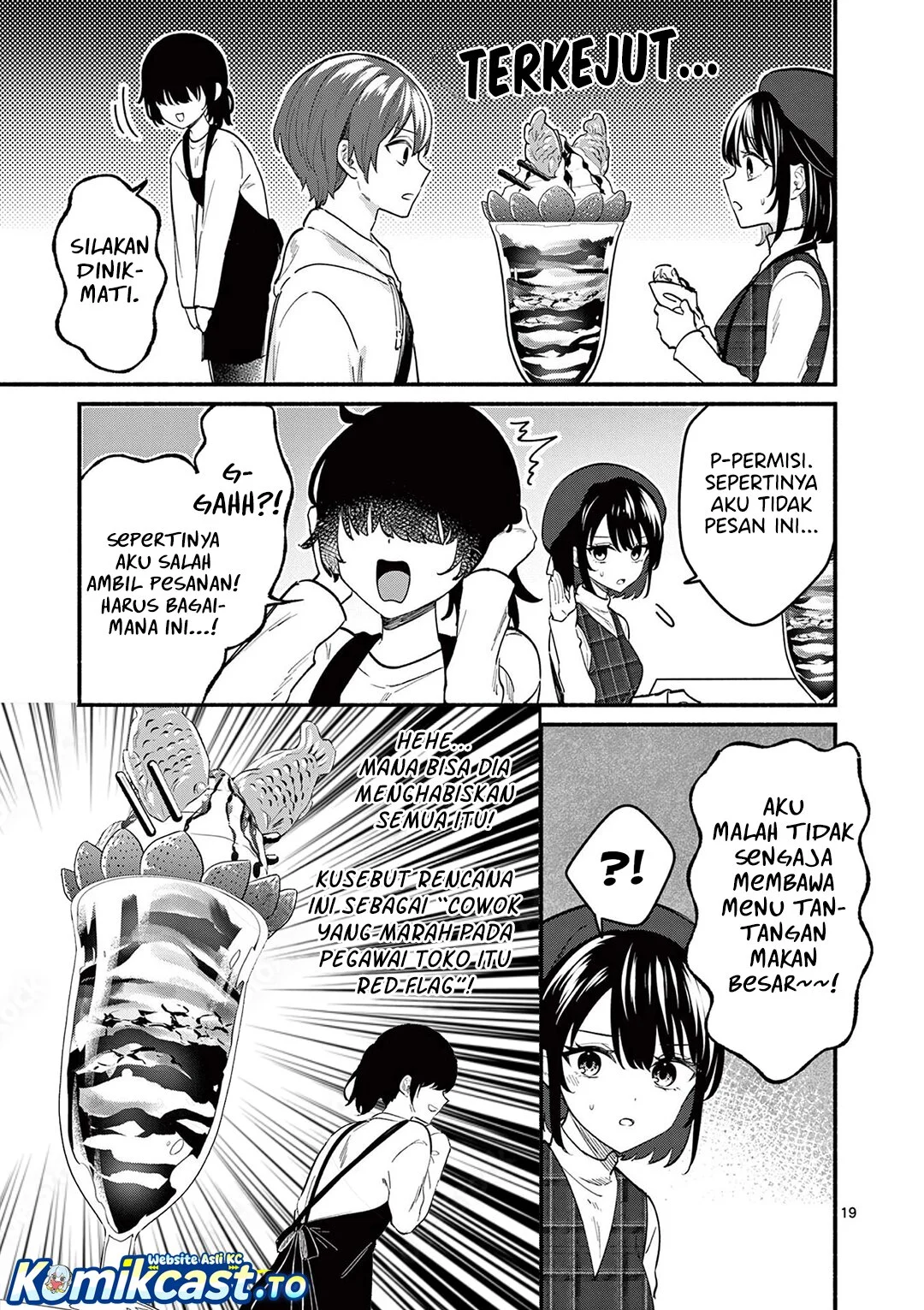 Shiotaiou no Sato-san ga Ore ni dake Amai Chapter 76 Gambar 20