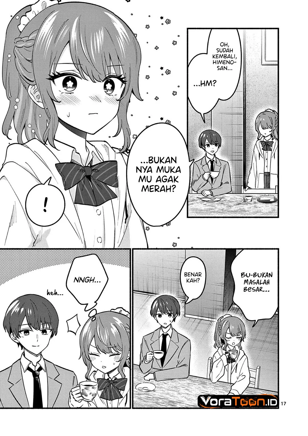 Shiotaiou no Sato-san ga Ore ni dake Amai Chapter 85 Gambar 18