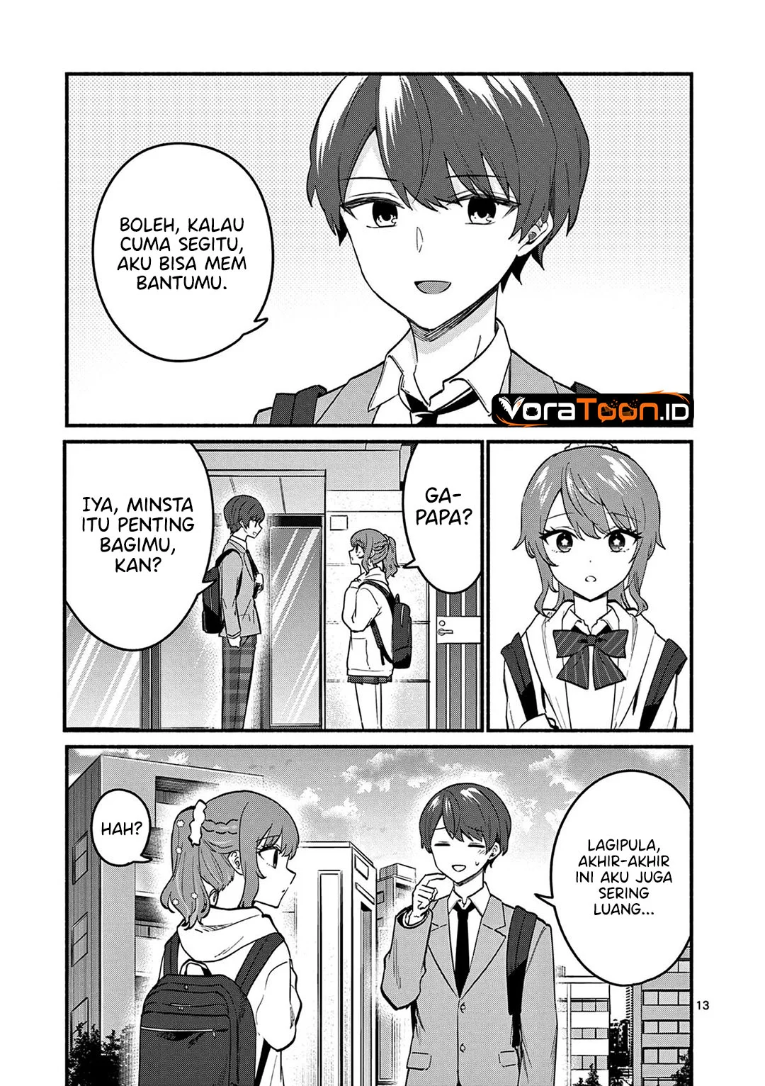 Shiotaiou no Sato-san ga Ore ni dake Amai Chapter 86 Gambar 14
