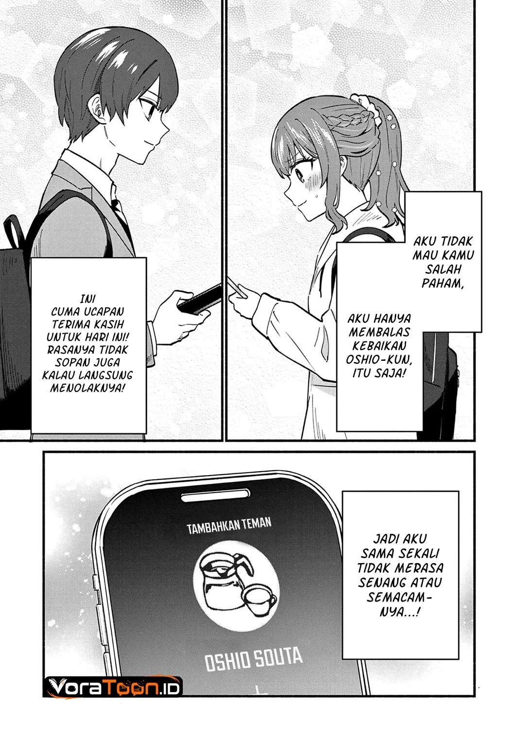Shiotaiou no Sato-san ga Ore ni dake Amai Chapter 86 Gambar 16