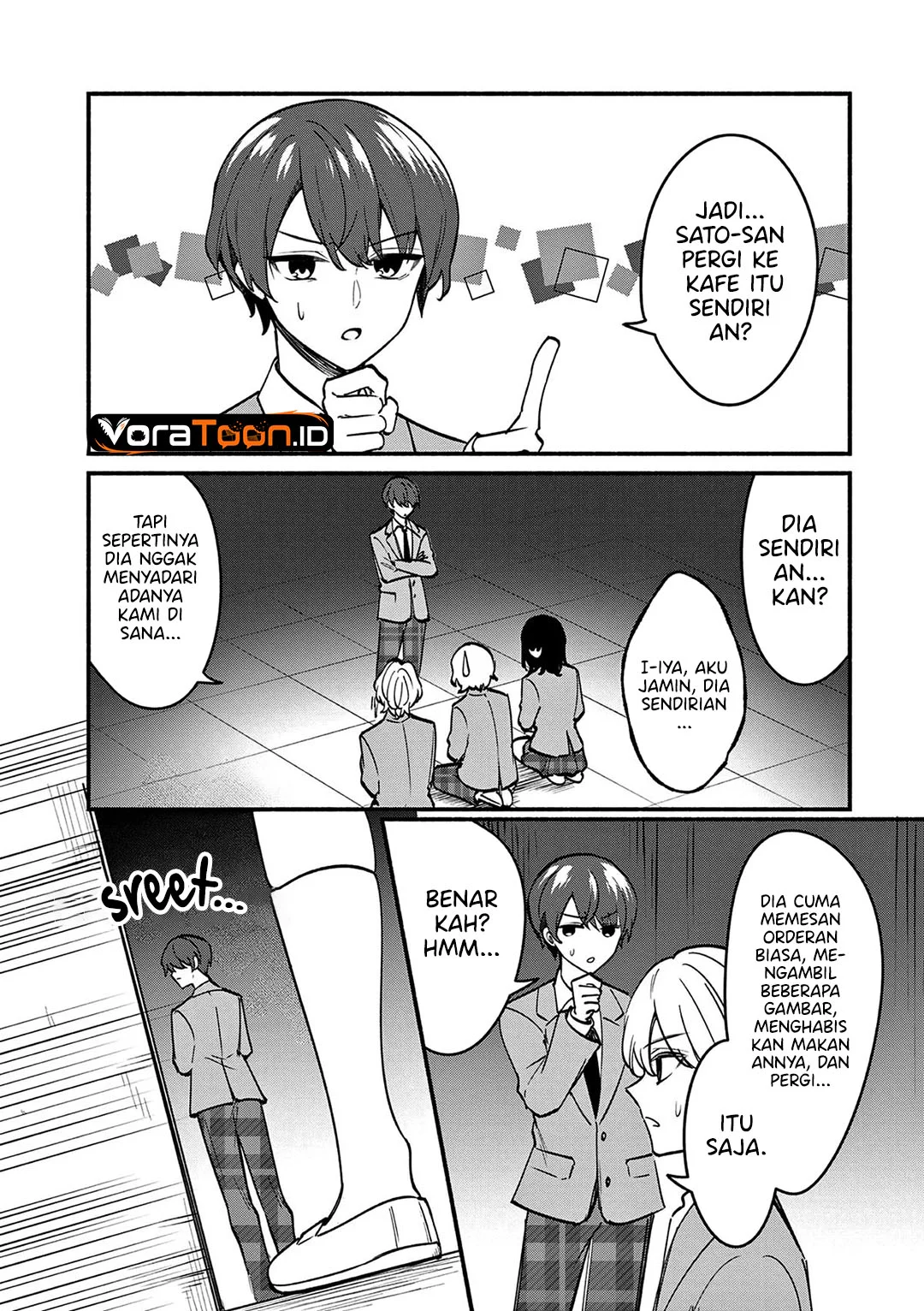 Shiotaiou no Sato-san ga Ore ni dake Amai Chapter 87 Gambar 17