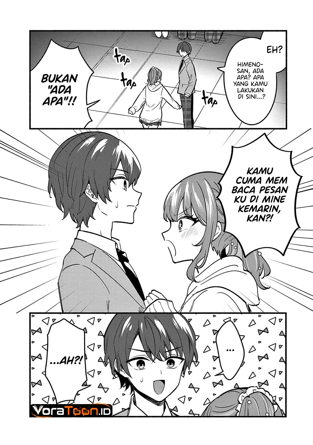 Shiotaiou no Sato-san ga Ore ni dake Amai Chapter 87 Gambar 19