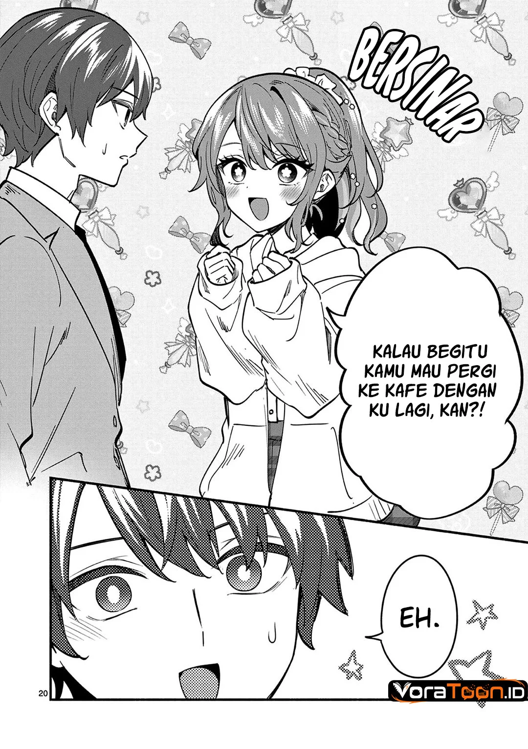 Shiotaiou no Sato-san ga Ore ni dake Amai Chapter 87 Gambar 21