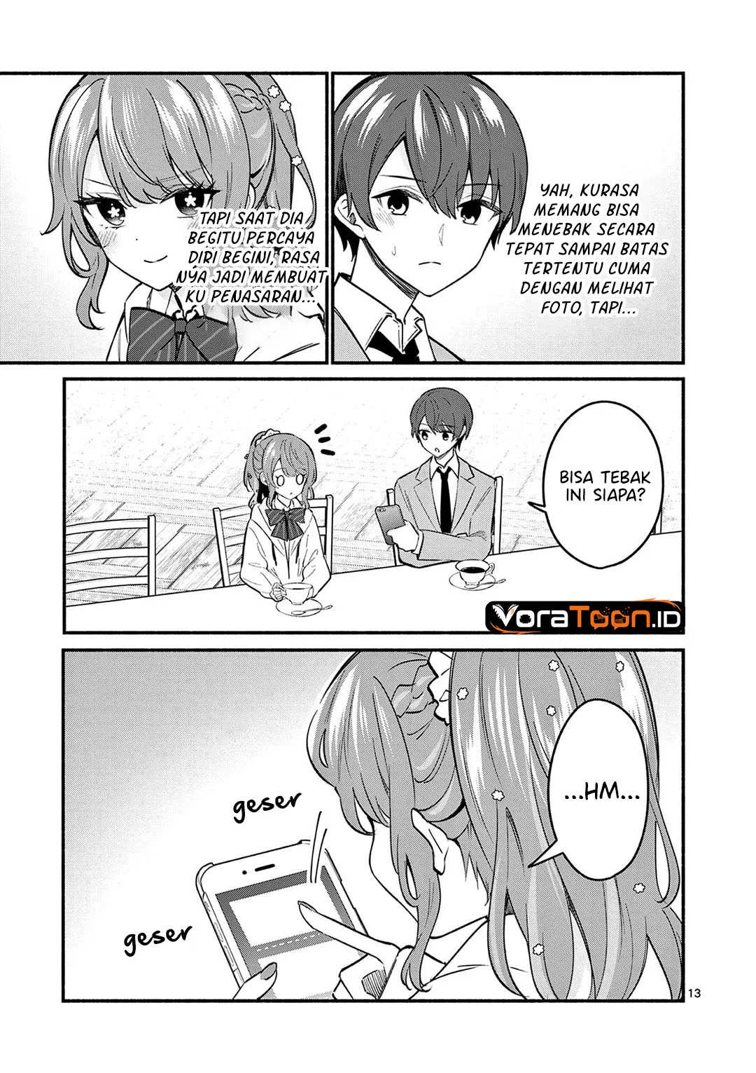 Shiotaiou no Sato-san ga Ore ni dake Amai Chapter 88 Gambar 14