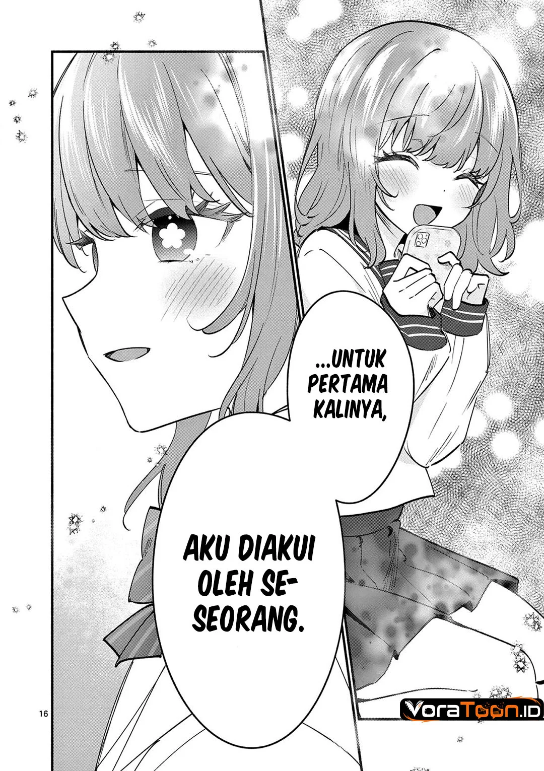 Shiotaiou no Sato-san ga Ore ni dake Amai Chapter 88 Gambar 17
