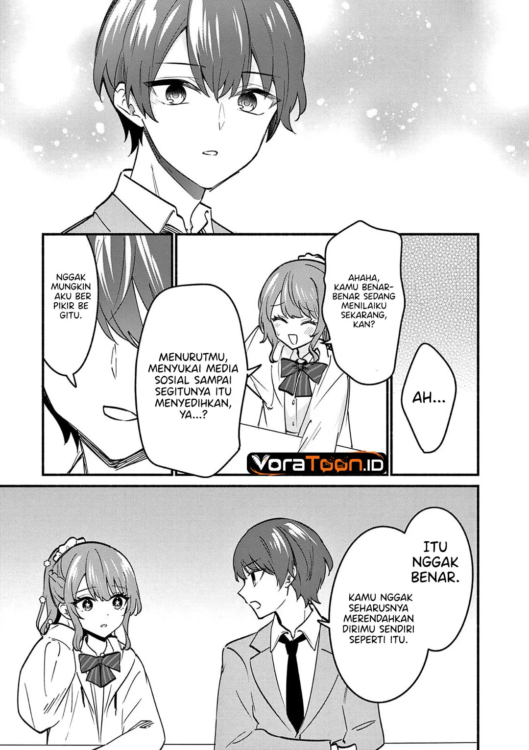 Shiotaiou no Sato-san ga Ore ni dake Amai Chapter 88 Gambar 18