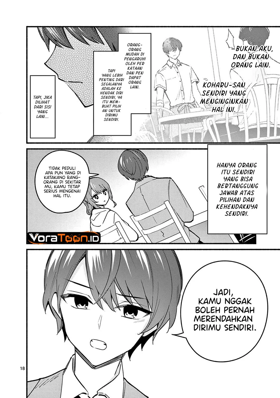 Shiotaiou no Sato-san ga Ore ni dake Amai Chapter 88 Gambar 19