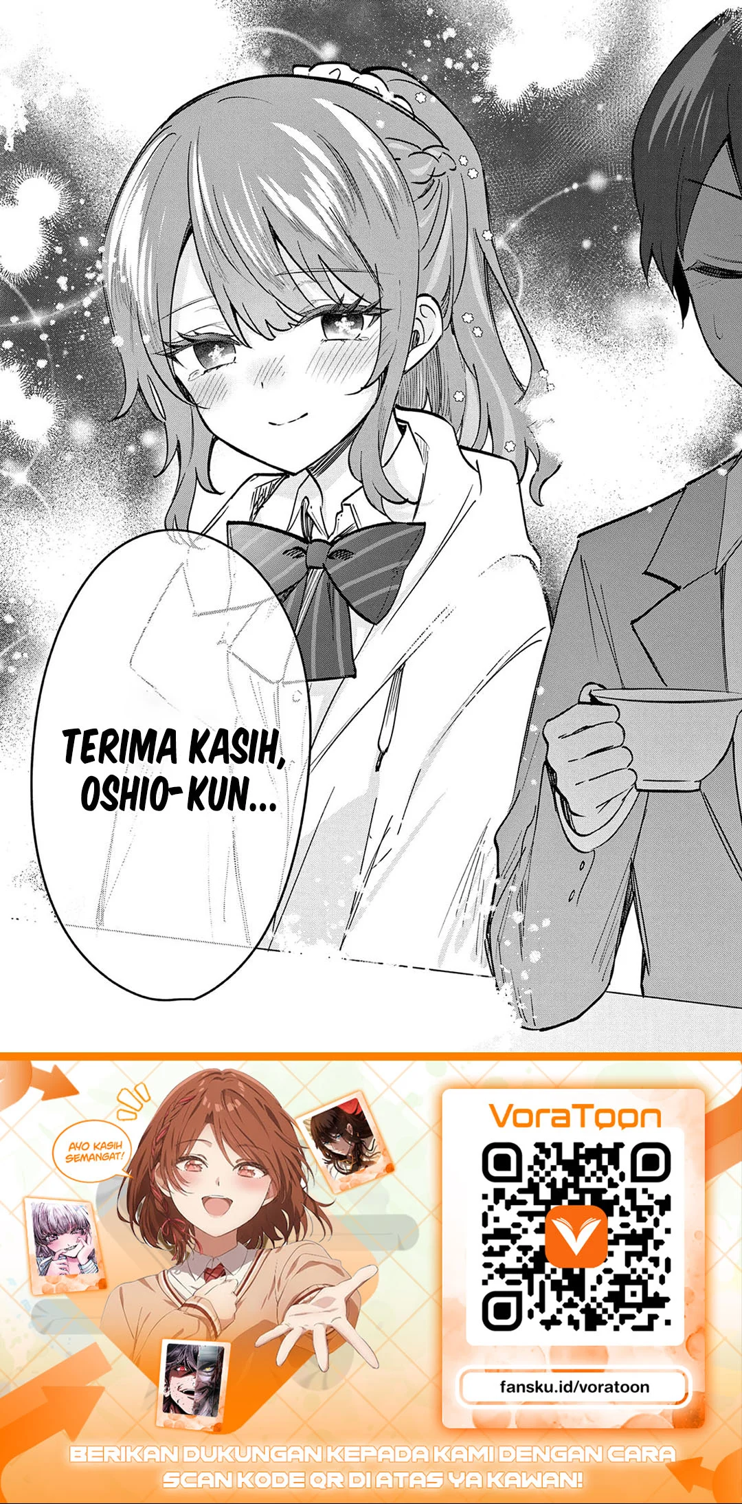 Shiotaiou no Sato-san ga Ore ni dake Amai Chapter 88 Gambar 21
