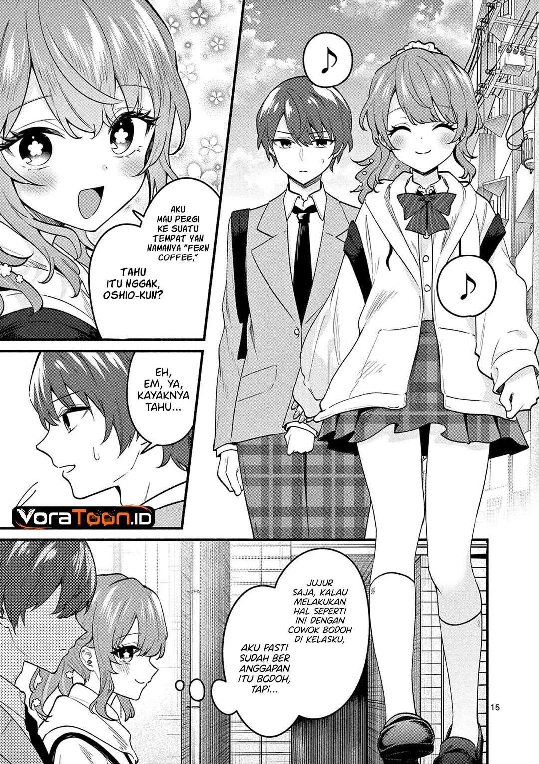 Shiotaiou no Sato-san ga Ore ni dake Amai Chapter 89 Gambar 16